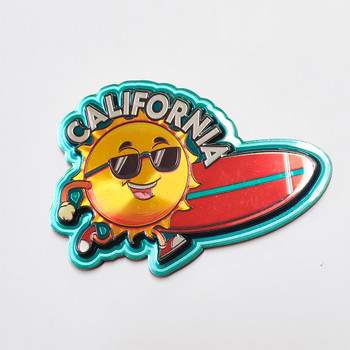 5296 Cool Guy California MDF Foil Magnet