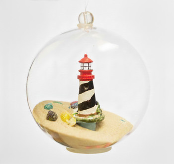 Bubble Ornament Lighthouse ST.AUG