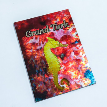 Seahorse Foil Magnet Grand Turk