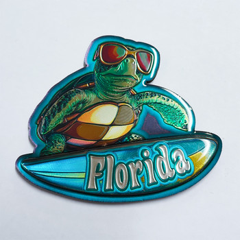 5290 Turtle Cool Guy MDF Magnet FL