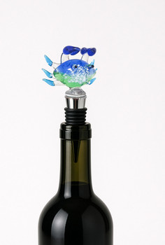19 Wine Bottle Stopper Crab