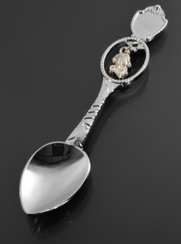 Shield Emblem w/ Gator Dangle Spoon 4 1/2?