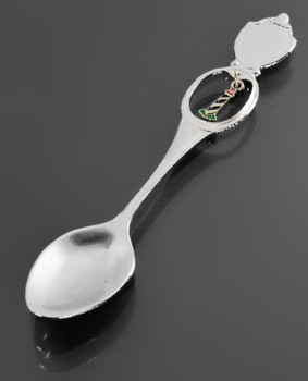 Shield Emblem w/ Lighthouse Dangle Spoon 4 1/2? Shield Emblem w/ Lighthouse Dangle Spoon 4 1/2?