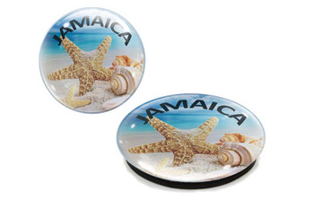 Jamaica Shells G1000-82 Glass Magnet 50mm