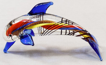 Glass Dolphin Mini 3 1/4?