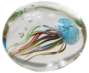 Glass Jelly Fish 5 1/2"
