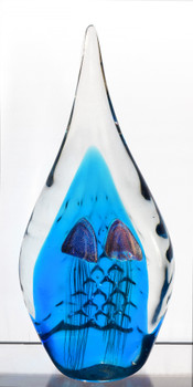 Glass Jellyfish Teardrop 16 1/2?