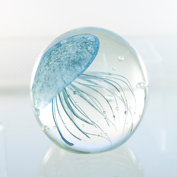 Gray Glass Jellyfish 3 1/4?