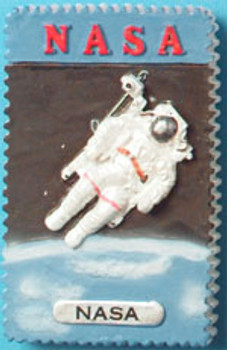 NASA/Astro Stamp Magnet 3" NASA/Astro Stamp Magnet 3"