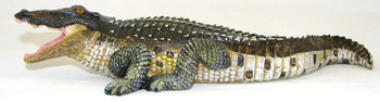 Alligator Figurine 7"