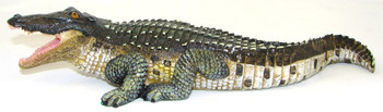 Alligator Figurine 10" Asst