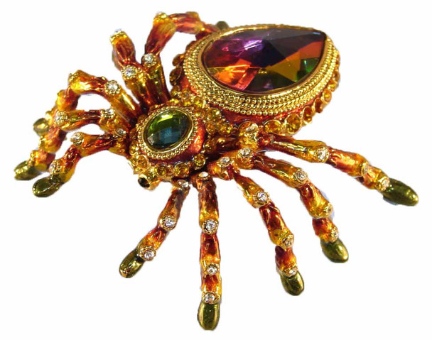 Jeweled "Spider" Box 3"