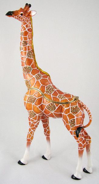 Jeweled "Giraffe" Box 12"