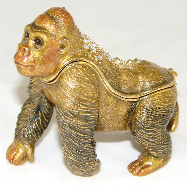 Jeweled "Gorilla" Box 3"