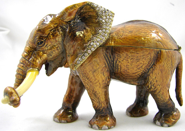 Jeweled "Elephant" Box 5 1/2"