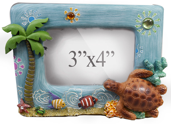 Sea turtle Photo Frame 4" X 6"