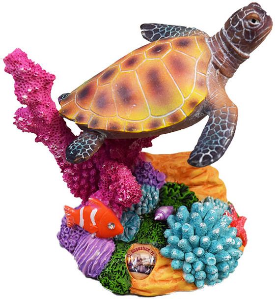 Sea Turtle Deco-3 1/2" w/Shield