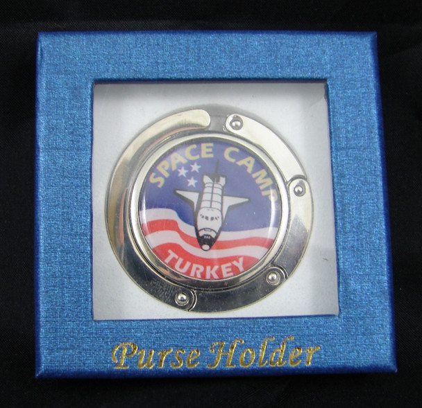 H5000 Purse  Holder W/30mm Emblem 1 3/4"