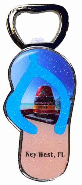 Bottle Opener Magnet - Key West 4"