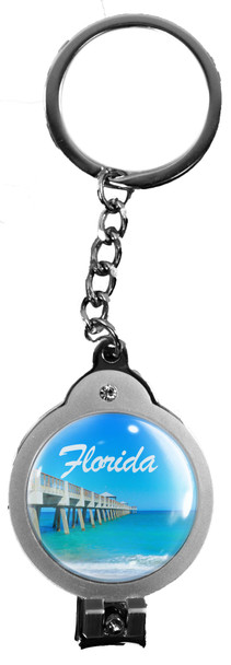Key Chain BO W/ Nail Clippper And 30mm Emblem