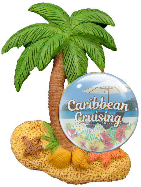 Palm Tree  30mm Magnets 2 3/4"