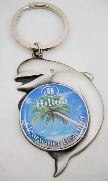 30mm Dolphin Keychain 3 1/2"