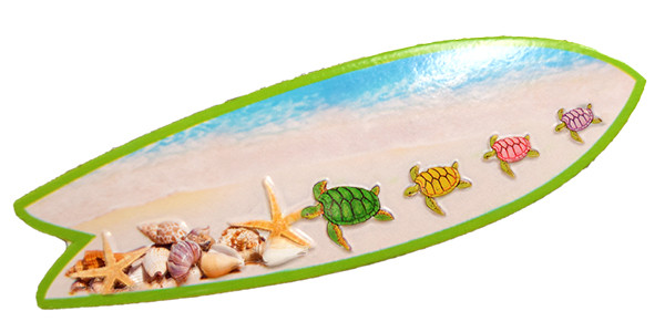 Turtle Beach Surfboard Magnet 4 1/2"