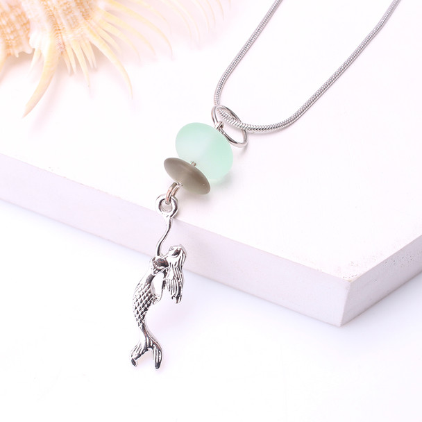 Mermaid Pendant 2"