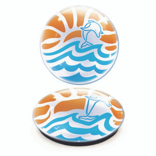 Custom Glass Magnet Round