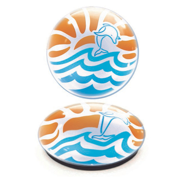 Custom Glass Magnet Round