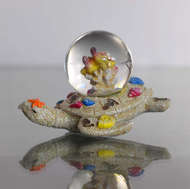 Turtle on Turtle 45mm Globe 3.5"