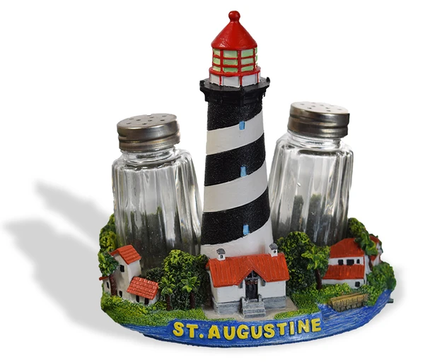 St. Augustine Lighthouse Salt & Pepper 5.5"