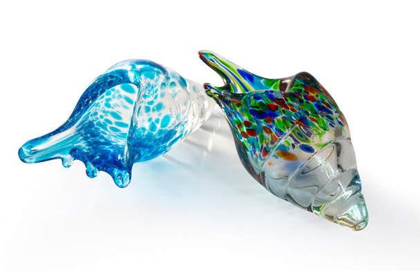 Glass Shells Assorted Mini 3"