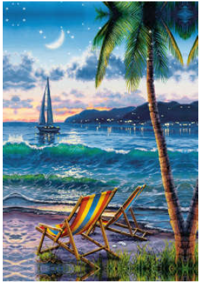 LED Canvas Beach Chairs