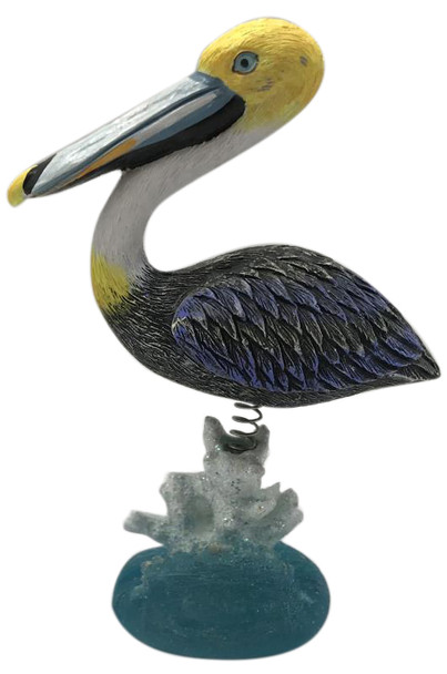 Springy Pelican Figurine 5"
