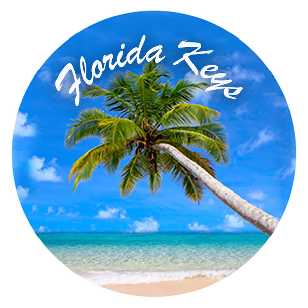 Glass Magnet Palm Beach - Key West
