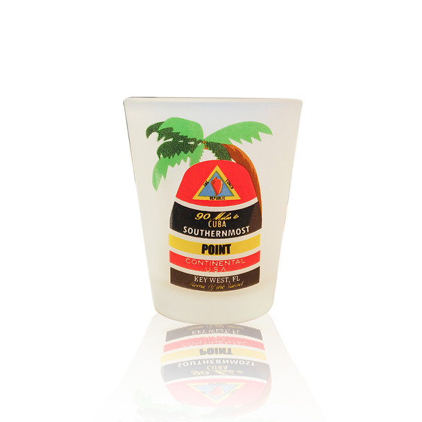 Southern Most Point Shot Glass 2 1/2" x 1 1/2"