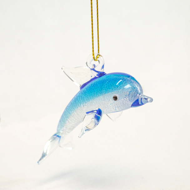 Mini Dolphin Ornament 3"
