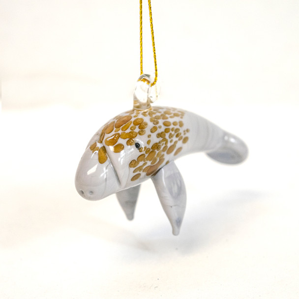 Mini Manatee Ornament 3"