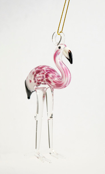 Mini Flamingo Ornament 4.5"