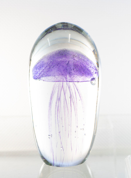 Glass Jellyfish Purple 6 1/2?