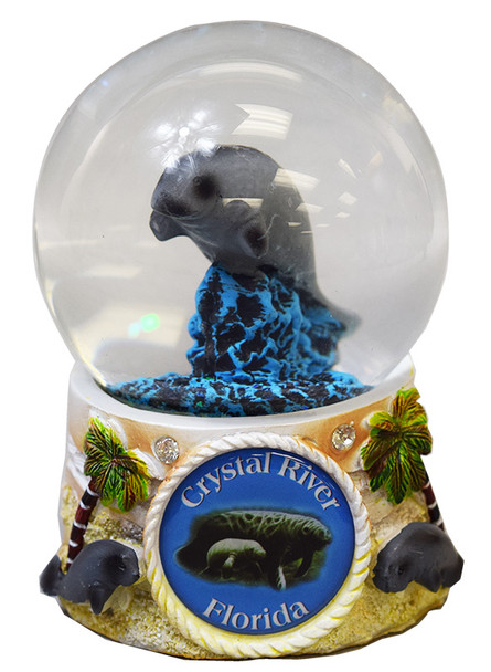 Manatee Globe 65mm With Emblem