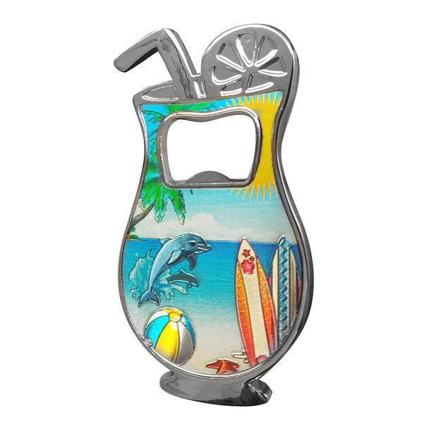 Dolphin Foil  Bottle Opener Drink