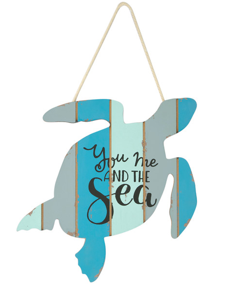"You me and the Sea" Turtle Sign