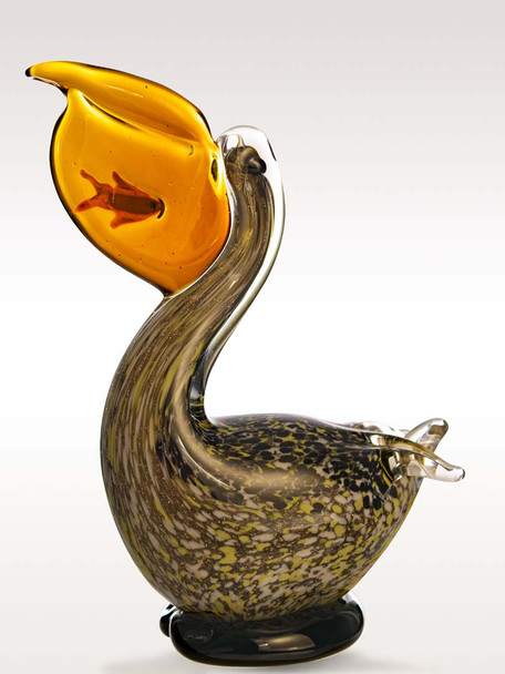 Glass Pelican 7.5"