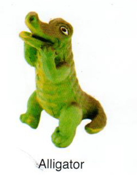 M Size Bottle With Gator Figurine Topper 5.5"