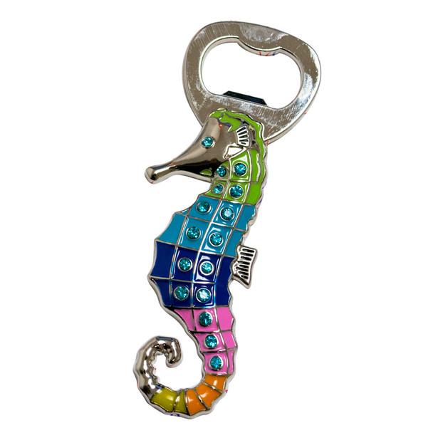 Sea Horse Bottle Opener Magnet 4.5"