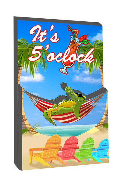 Double Epoxy Foil Gator Magnet 3.5"