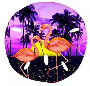Flamingo Sand Dollar Magnet-50
