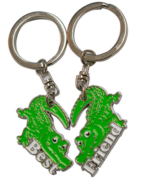 Gator Best Friend Keychain